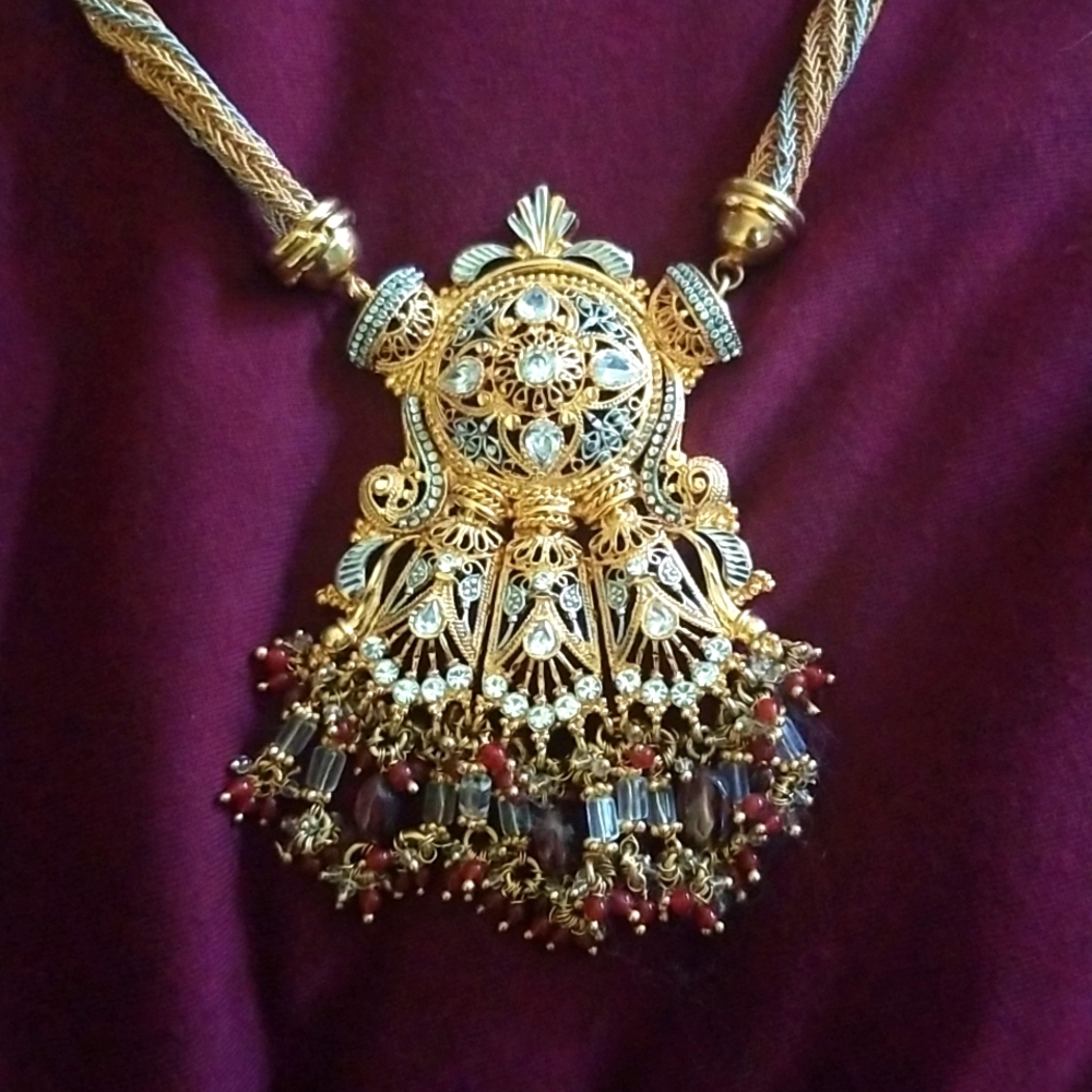 Indian Necklace and Earrings